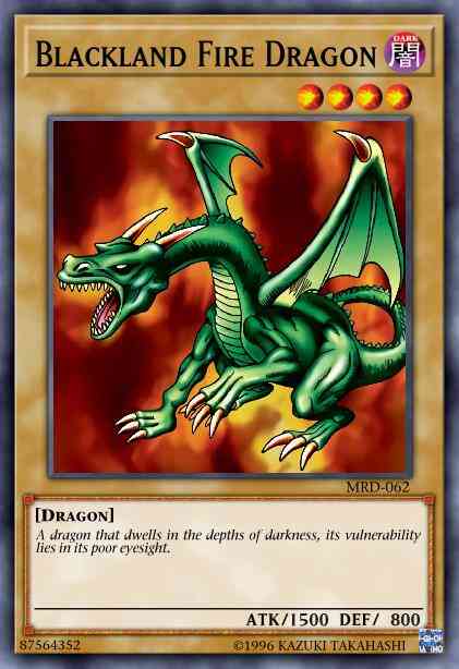 Blackland Fire Dragon - DB2-EN036 - Common - Unlimited