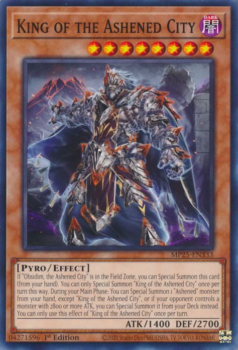 King of the Ashened City - MP25-EN333 - Common - 1st Edition