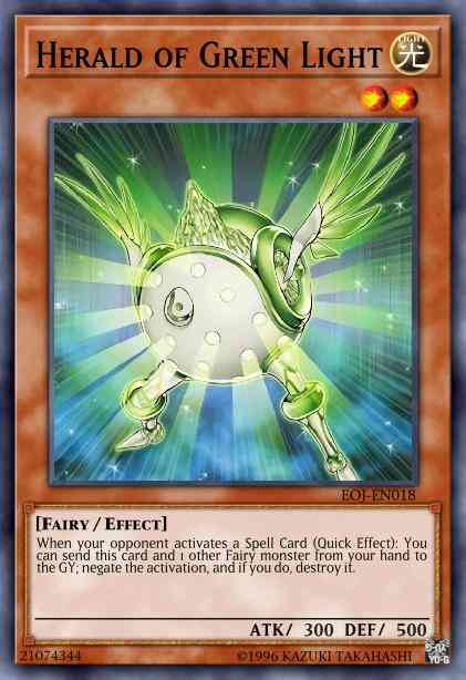 Herald of Green Light - EOJ-EN018 - Ultimate Rare - 1st Edition