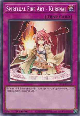 Spiritual Fire Art - Kurenai - SR14-EN035 - Common - 1st Edition