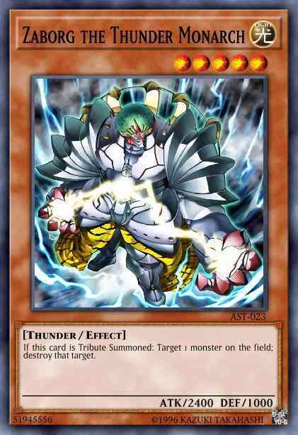 Zaborg the Thunder Monarch - BP01-EN132 - Common - 1st Edition