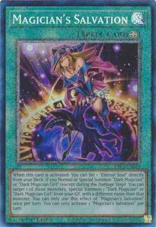 Magician's Salvation - RA01-EN068 - Prismatic Collector's Rare - 1st Edition