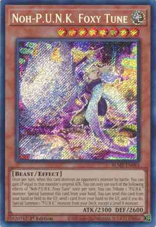 Noh-P.U.N.K. Foxy Tune - BLMR-EN063 - Secret Rare - 1st Edition