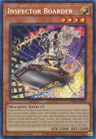 Inspector Boarder - RA01-EN010 - Secret Rare - 1st Edition