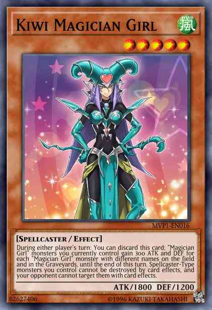 Kiwi Magician Girl - MVP1-ENG16 - Gold Rare - 1st Edition
