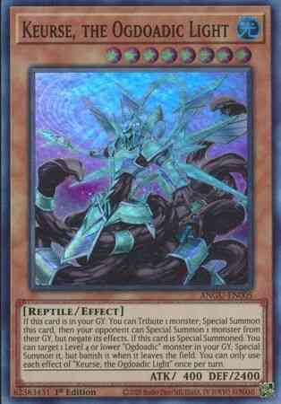 Keurse, the Ogdoadic Light - ANGU-EN005 - Super Rare - 1st Edition