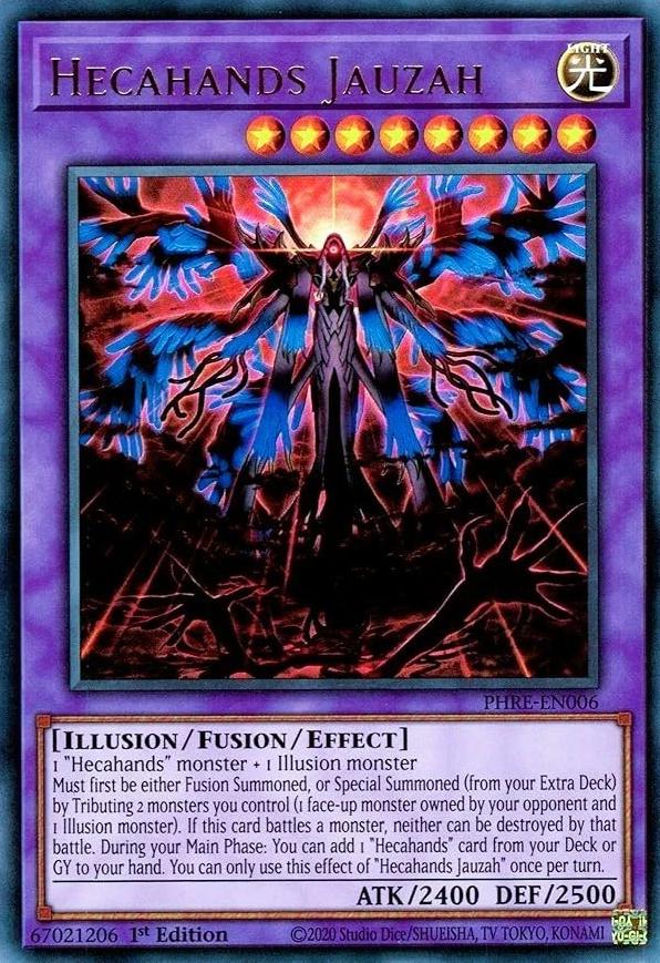 Hecahands Jauzah - PHRE-EN006 - Ultra Rare - 1st Edition