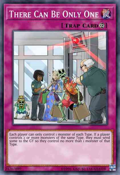 There Can Be Only One - EXFO-EN076 - Super Rare - Unlimited