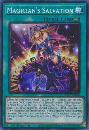 Magician's Salvation - RA01-EN068 - Super Rare - 1st Edition
