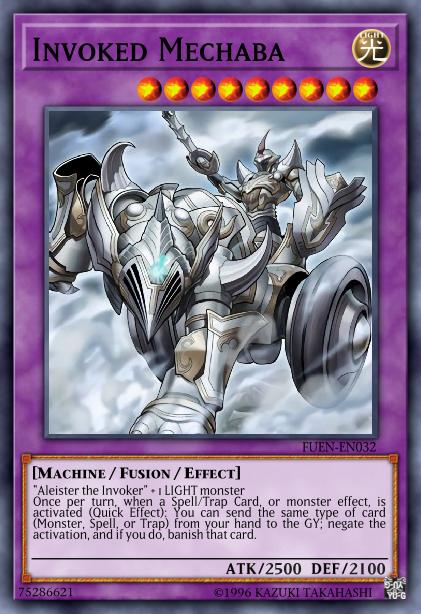Invoked Mechaba - FUEN-EN032 - Secret Rare - Unlimited