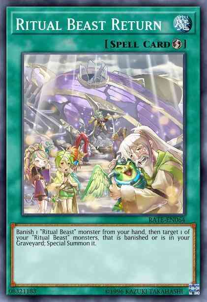 Ritual Beast Return - MP17-EN217 - Common - 1st Edition