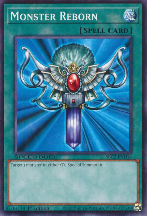 Monster Reborn - SBC2-END14 - Common - 1st Edition