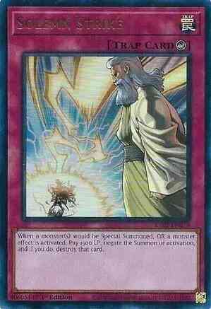 Solemn Strike - RA02-EN079 - Ultra Rare - 1st Edition
