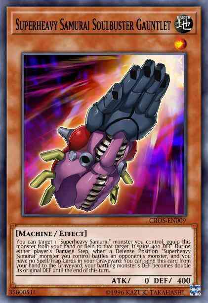 Superheavy Samurai Soulbuster Gauntlet - MP16-EN008 - Common - Unlimited