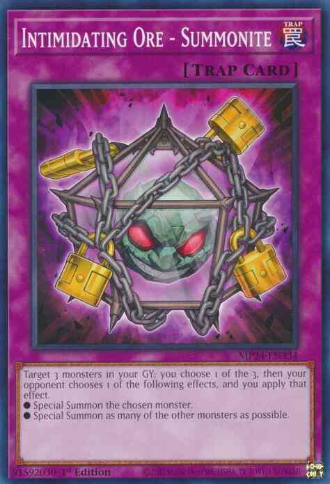 Intimidating Ore - Summonite - MP24-EN334 - Common - 1st Edition