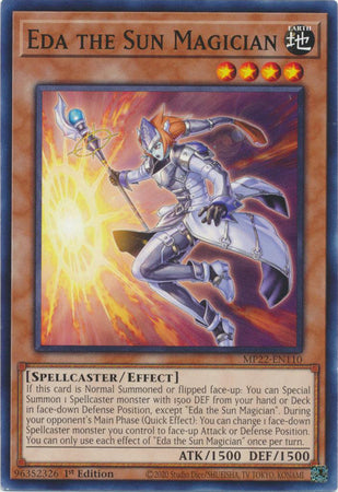 Eda the Sun Magician - MP22-EN110 - Common - 1st Edition