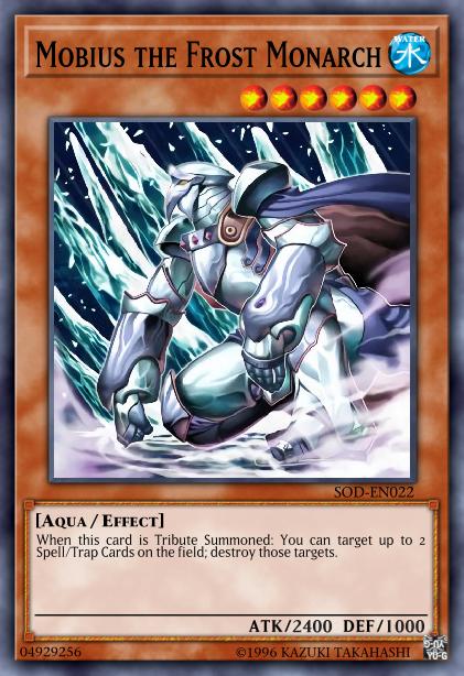 Mobius the Frost Monarch - SOD-EN022 - Super Rare - 1st Edition