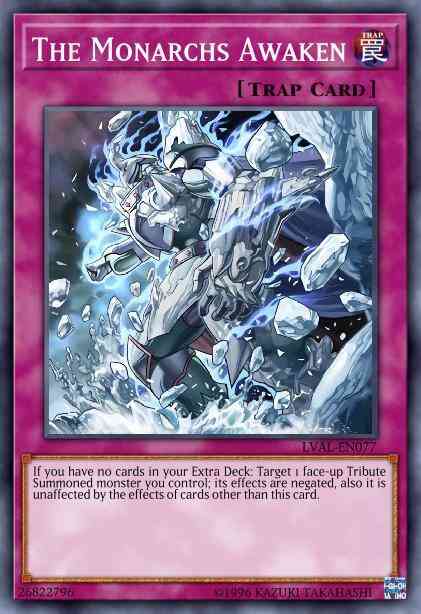 The Monarchs Awaken - LVAL-EN077 - Common - 1st Edition