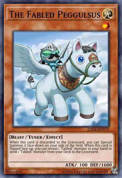 The Fabled Peggulsus - DT04-EN071 - Duel Terminal Normal Parallel Rare - Duel Terminal
