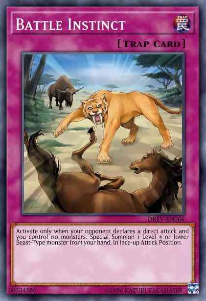 Battle Instinct - DREV-EN064 - Common - 1st Edition