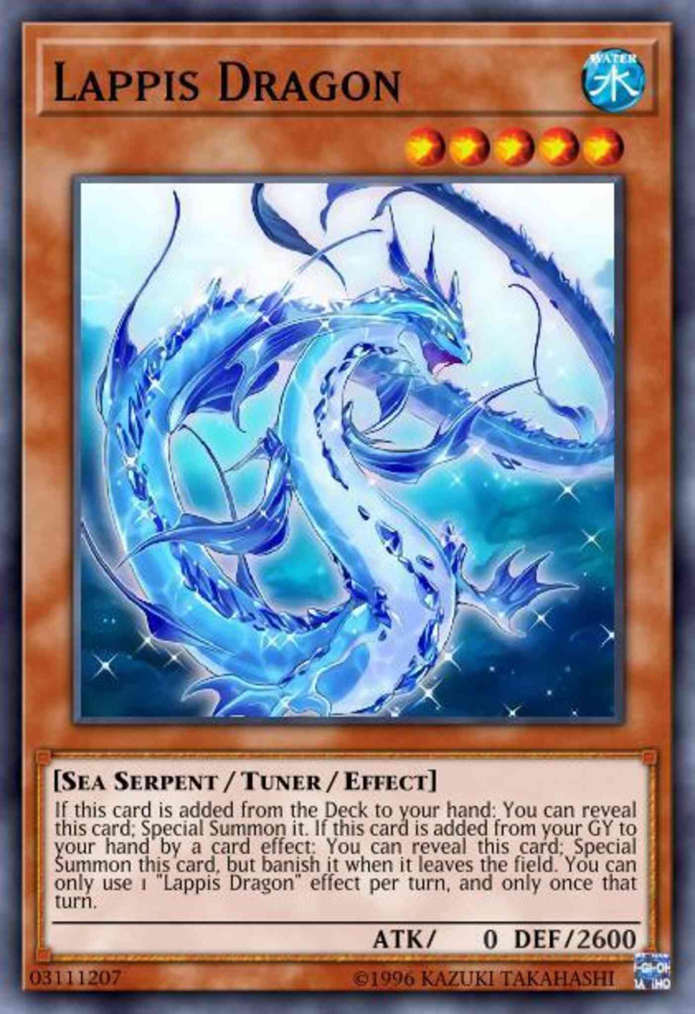 Lappis Dragon - SAST-EN027 - Rare - 1st Edition