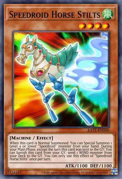 Speedroid Horse Stilts - RATE-EN006 - Common - 1st Edition