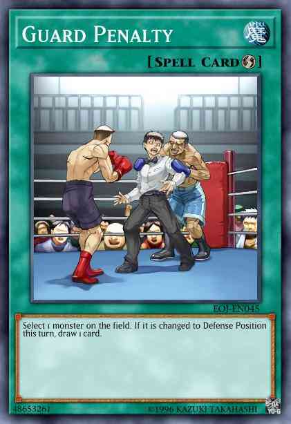 Guard Penalty - EOJ-EN045 - Rare - Unlimited