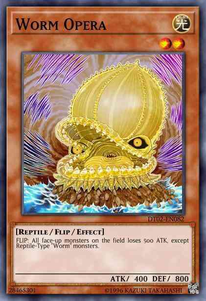 Worm Opera - HA02-EN052 - Super Rare - 1st Edition