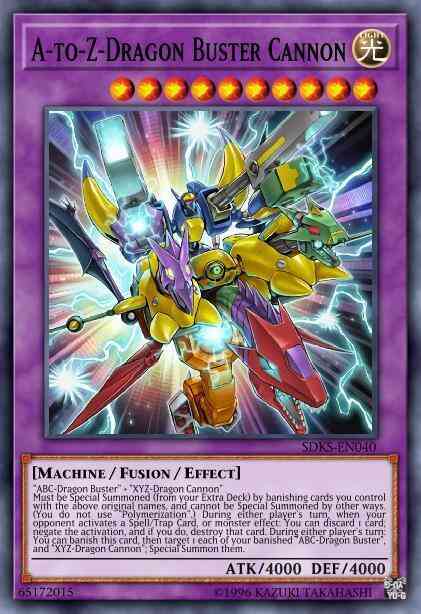 A-to-Z-Dragon Buster Cannon - SDKS-EN040 - Ultra Rare - Unlimited