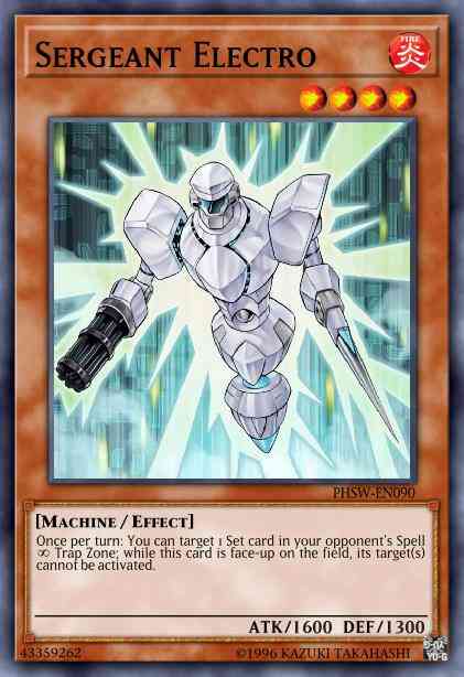 Sergeant Electro - LEDU-EN046 - Common - 1st Edition