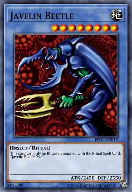 Javelin Beetle - PP01-EN013 - Secret Rare - Unlimited