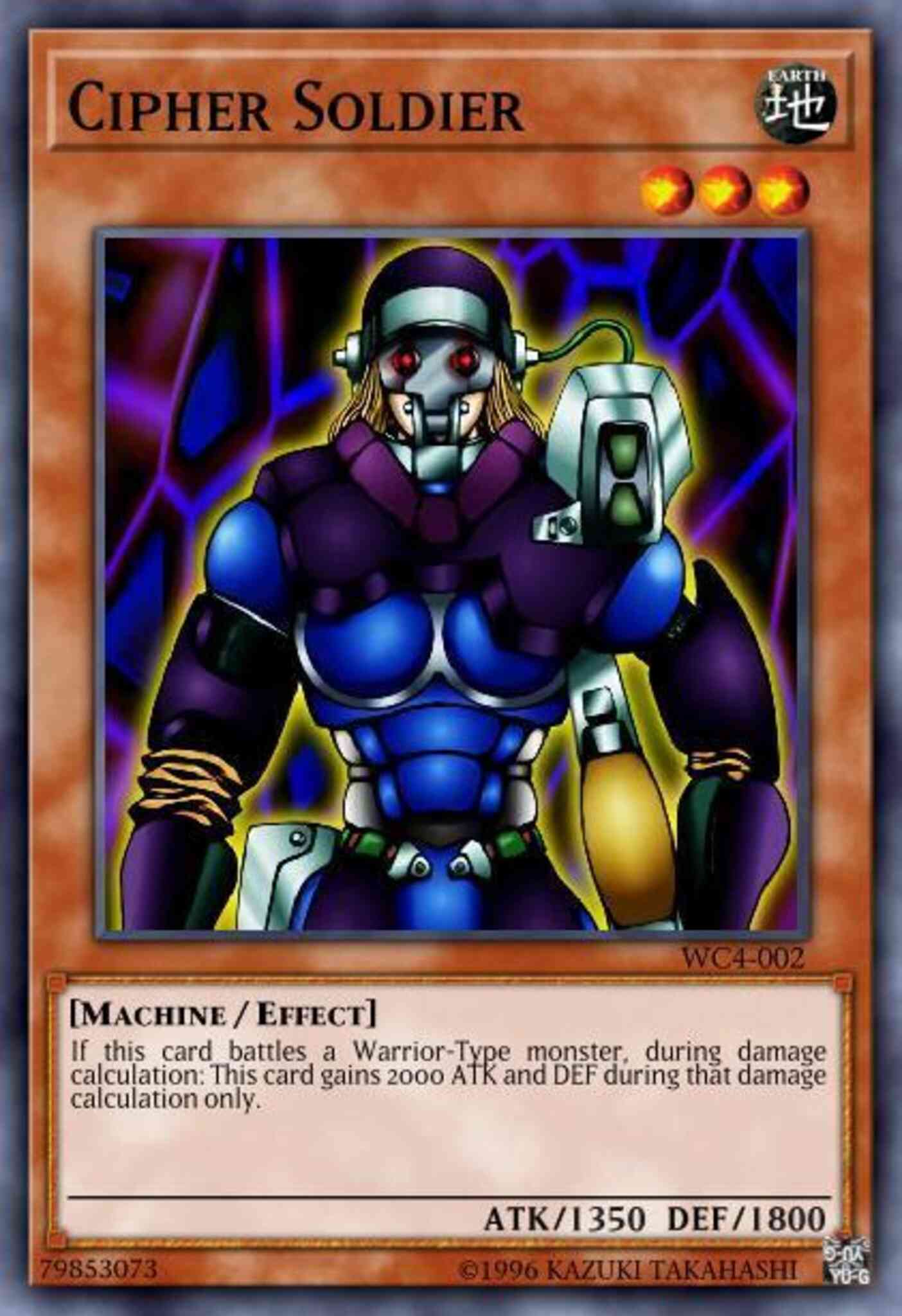 Kinetic Soldier (Cipher Soldier) - SDMM-EN010 - Common - 1st Edition