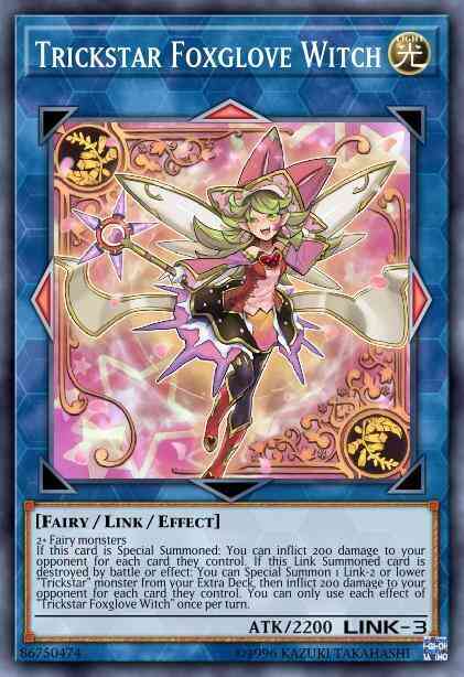 Trickstar Foxglove Witch - DUPO-EN021 - Ultra Rare - Unlimited