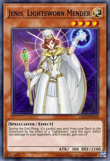 Jenis, Lightsworn Mender - TDGS-EN025 - Common - Unlimited