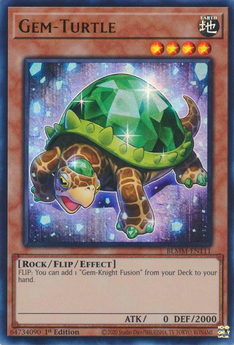 Gem-Turtle - BLMM-EN111 - Ultra Rare - 1st Edition