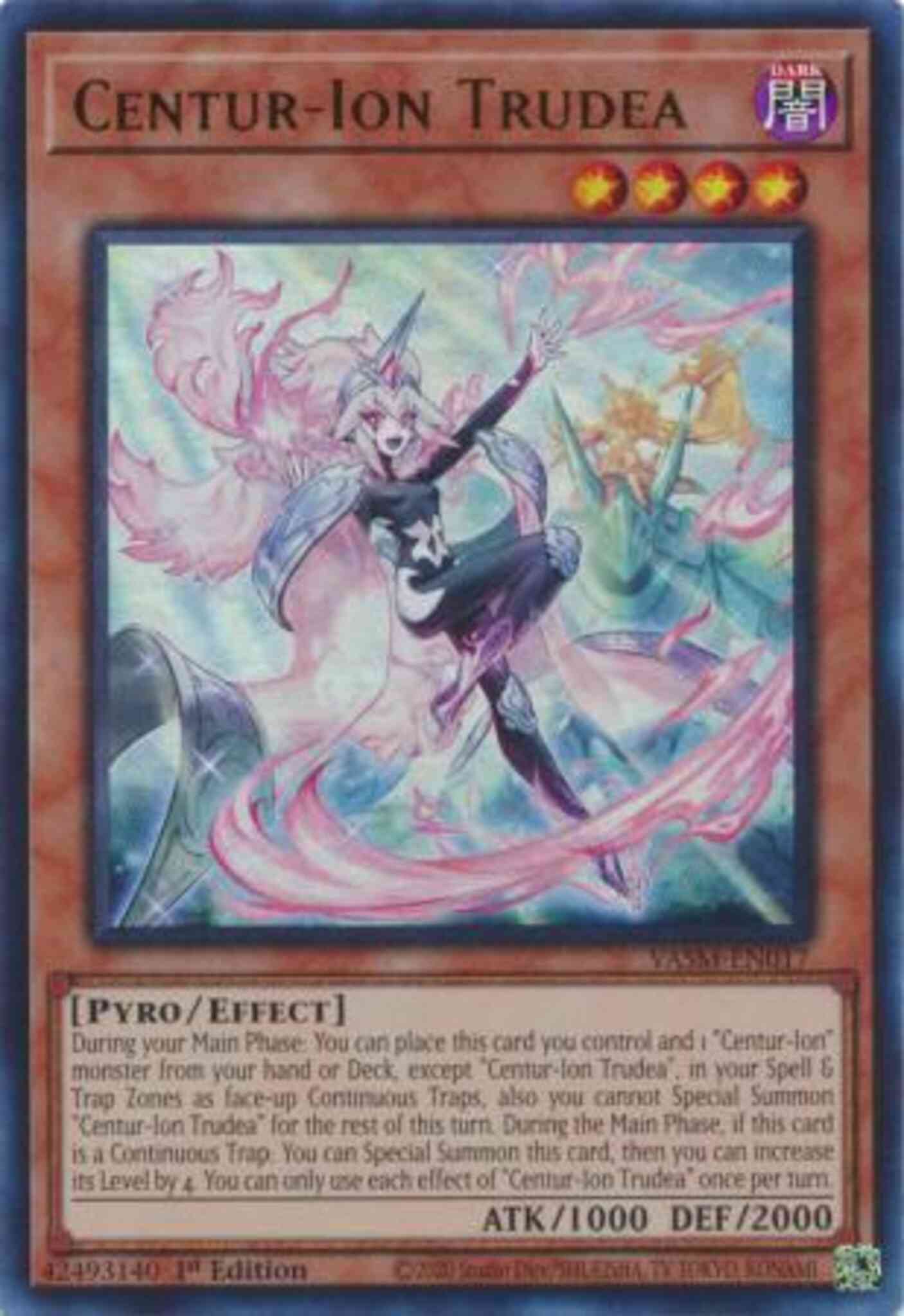 Centur-Ion Trudea - VASM-EN017 - Ultra Rare - 1st Edition