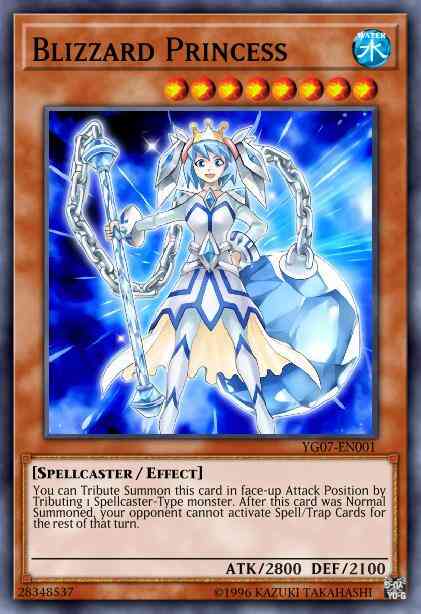 Blizzard Princess - YG07-EN001 - Ultra Rare - Limited