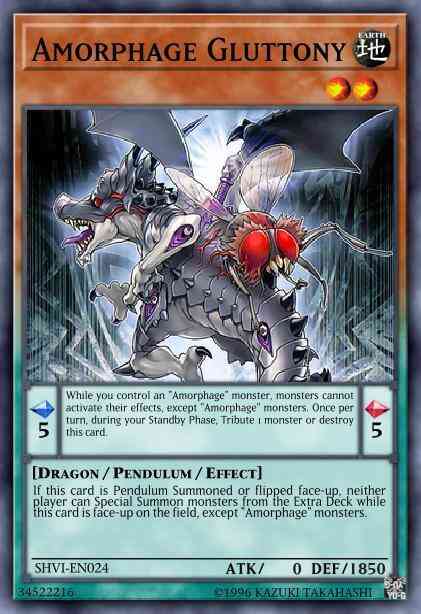 Amorphage Gluttony - SHVI-EN024 - Rare - Unlimited