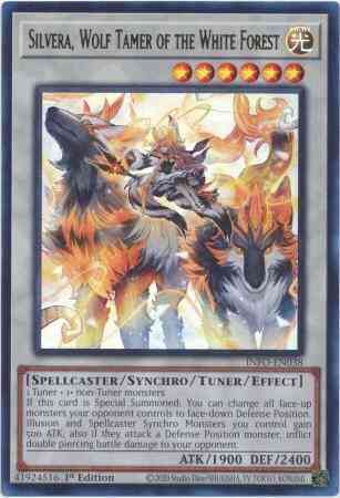 Silvera, Wolf Tamer of the White Forest - INFO-EN038 - Ultra Rare - 1st Edition