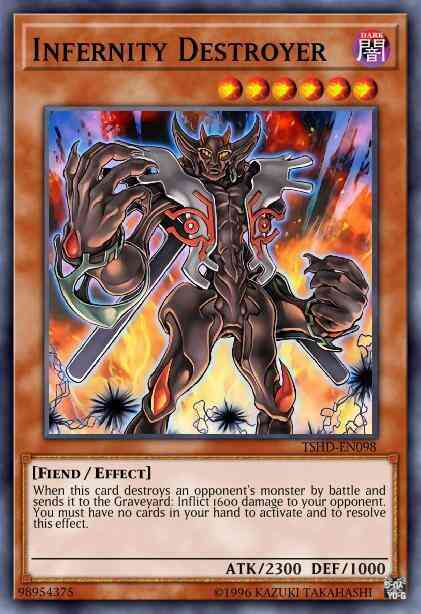 Infernity Destroyer - BPW2-EN030 - Super Rare - 1st Edition