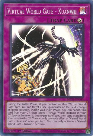 Virtual World Gate - Xuanwu - MP22-EN042 - Super Rare - 1st Edition