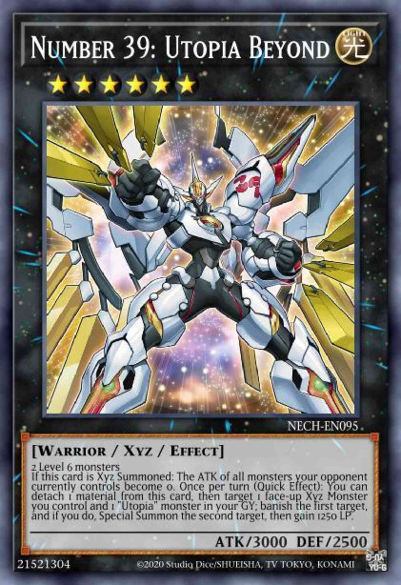Number 39: Utopia Beyond - NECH-ENS13 - Super Rare - Limited