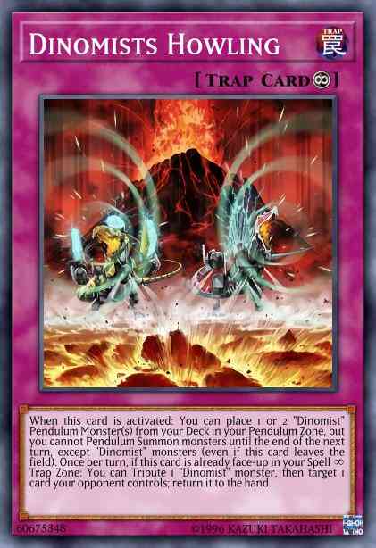 Dinomists Howling - MACR-EN076 - Common - Unlimited
