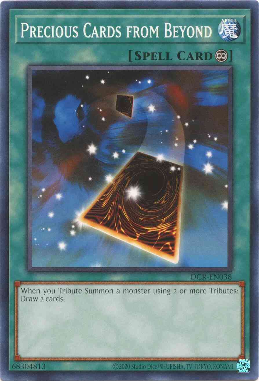 Precious Cards from Beyond - 25th Anniversary - DCR-EN038 - Common - Unlimited