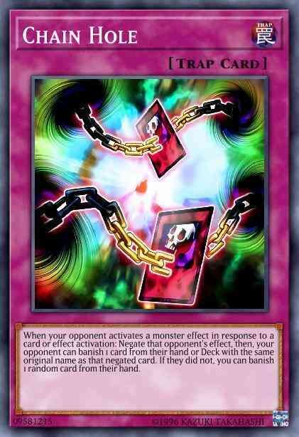 Chain Hole - DANE-EN077 - Super Rare - 1st Edition
