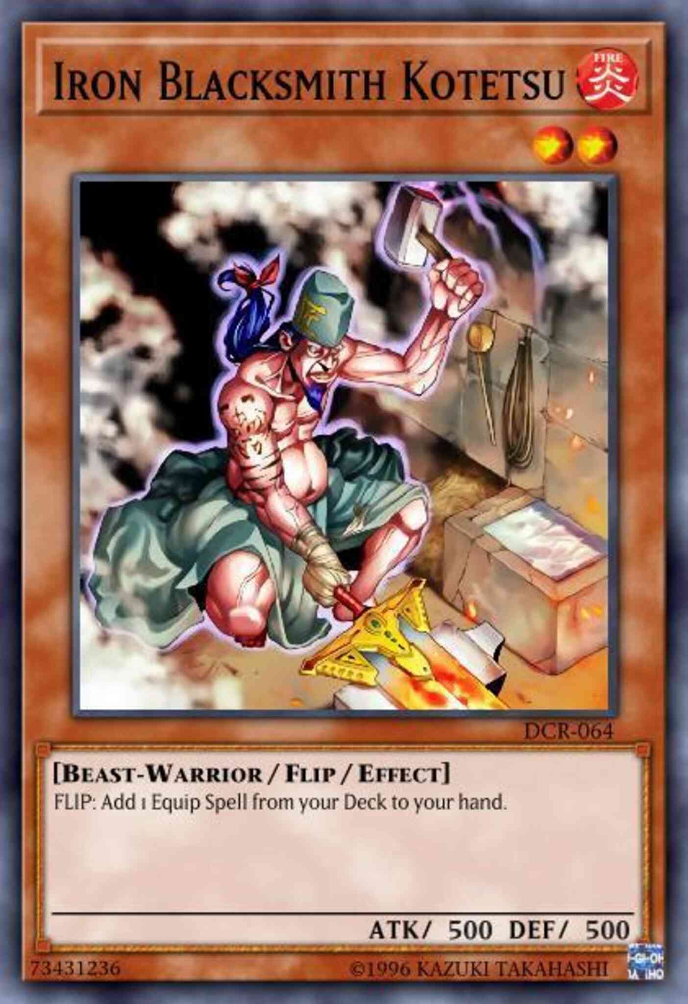 Iron Blacksmith Kotetsu - DR1-EN226 - Common - Unlimited