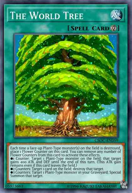 The World Tree (Blue) - DL18-EN012 - Rare - Unlimited