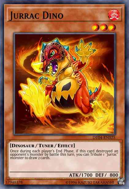Jurrac Dino - HA04-EN015 - Super Rare - Unlimited