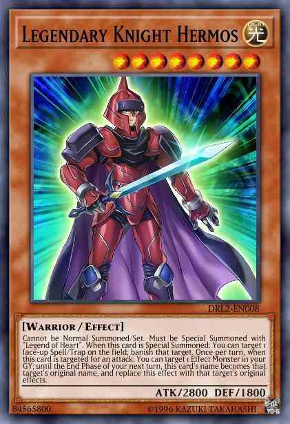 Legendary Knight Hermos (Green) - DLCS-EN003 - Ultra Rare - 1st Edition