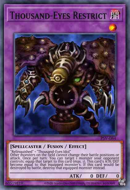 Thousand-Eyes Restrict - MC1-EN004 - Secret Rare - Limited